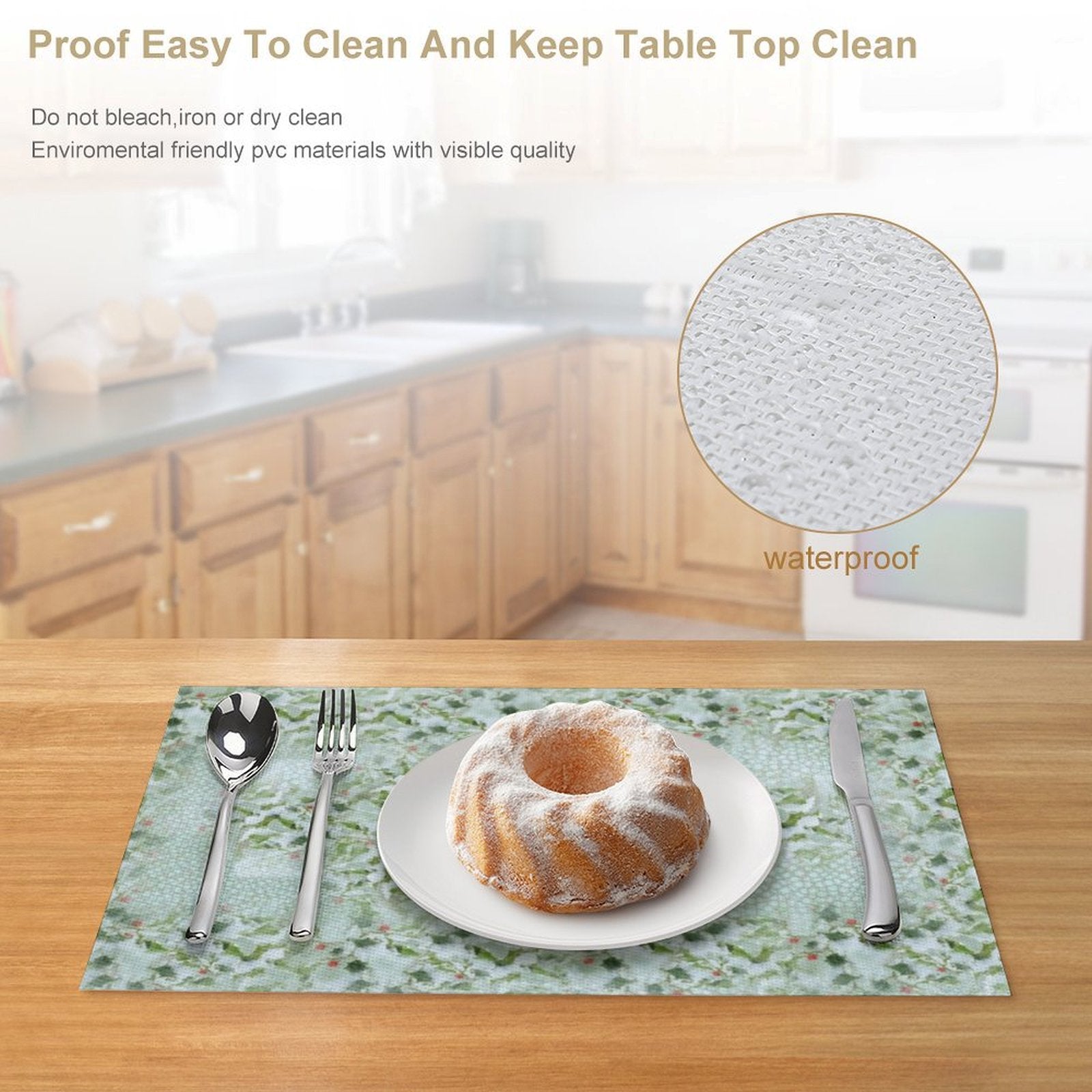 Back Alley Exclusive Signature Print Table Mats