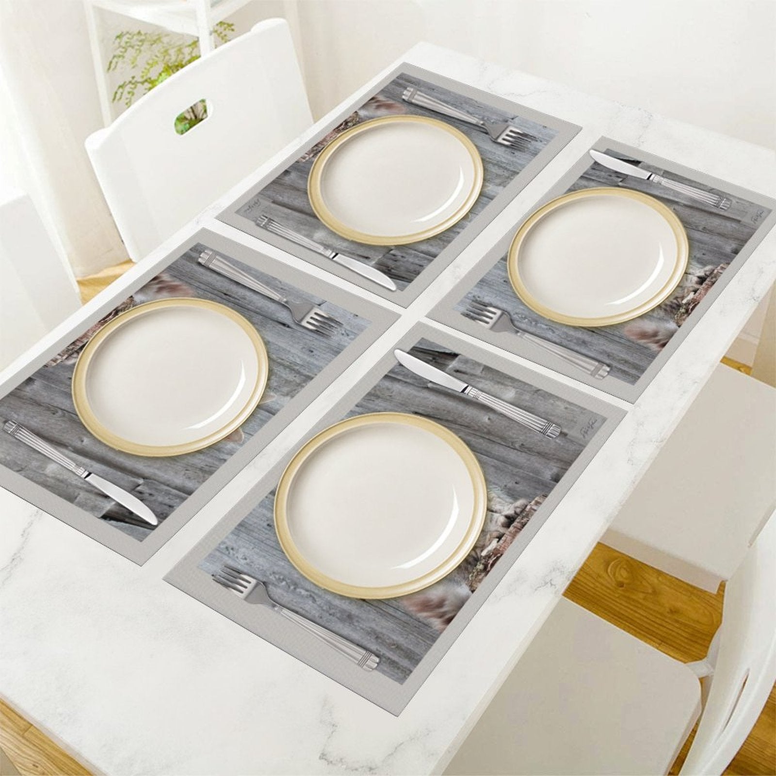 Back Alley Exclusive Signature Print Table Mats