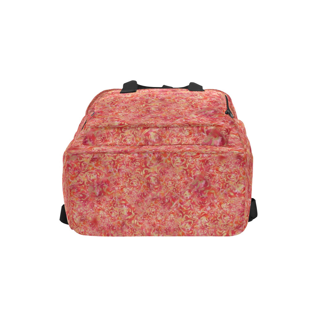 Red Roses Twin Handle Backpack — Back Alley Exclusive
