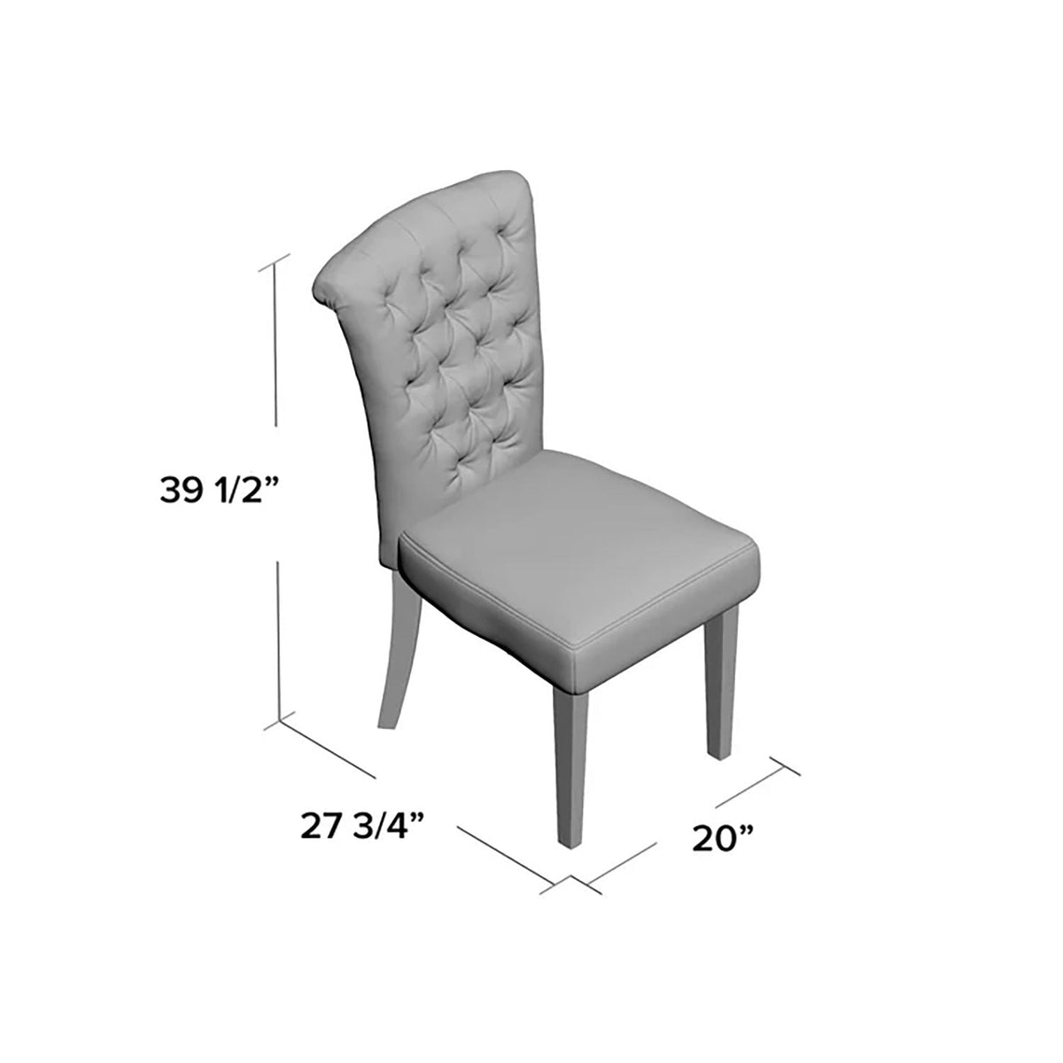 Charlotte Dining Chair - Black