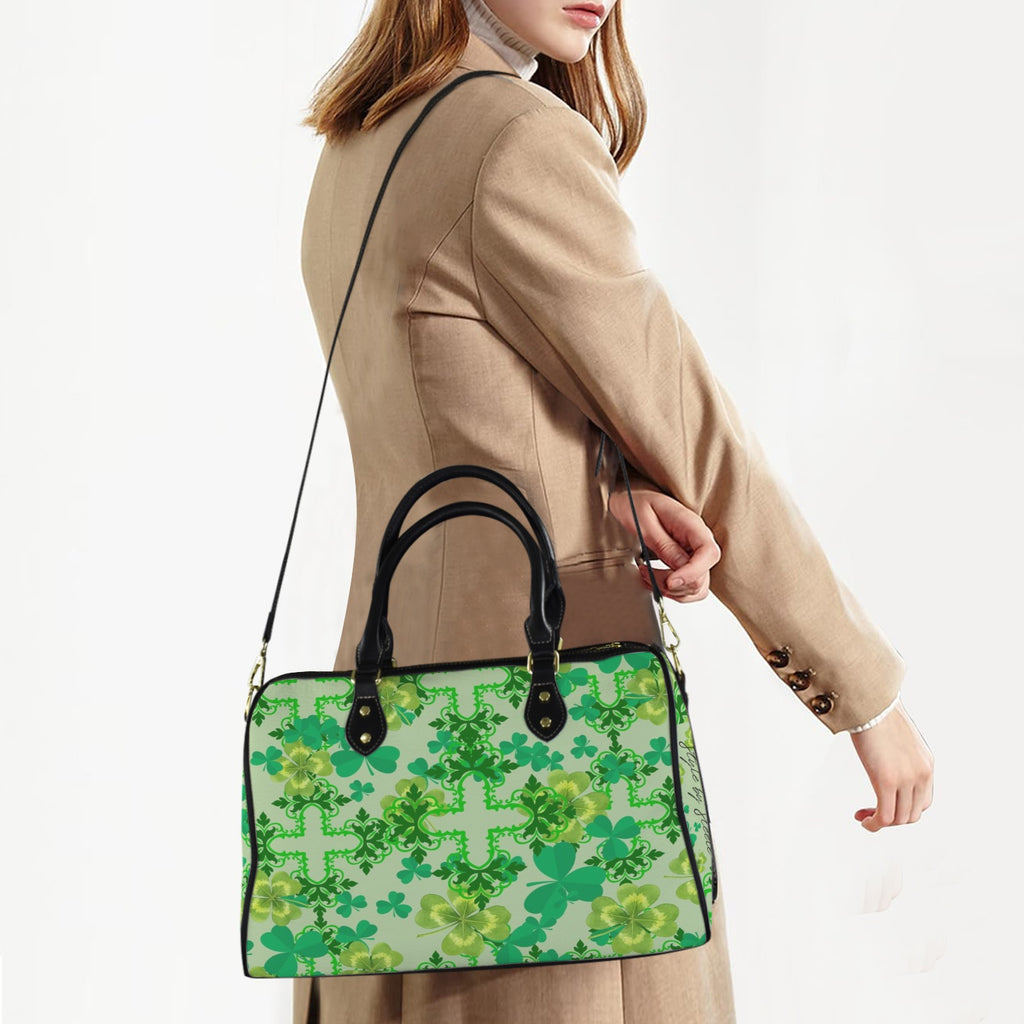 Celtic Crosses Large Carry-On Travel Bag — Back Alley Exclusive
