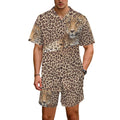 Leopard Lore Hawaiian Shirt and Shorts Set — Back Alley Exclusive