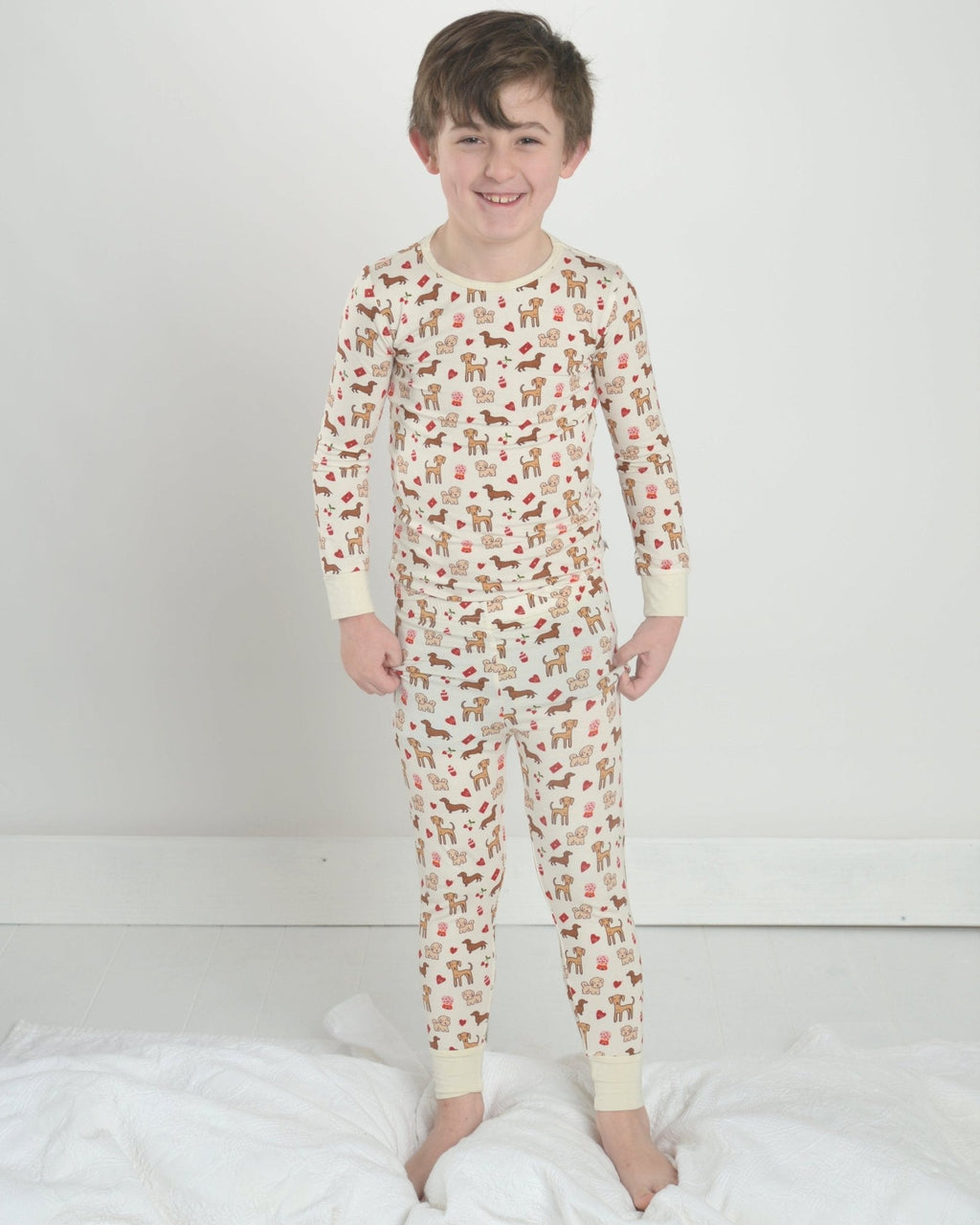 Puppy Print Pajamas