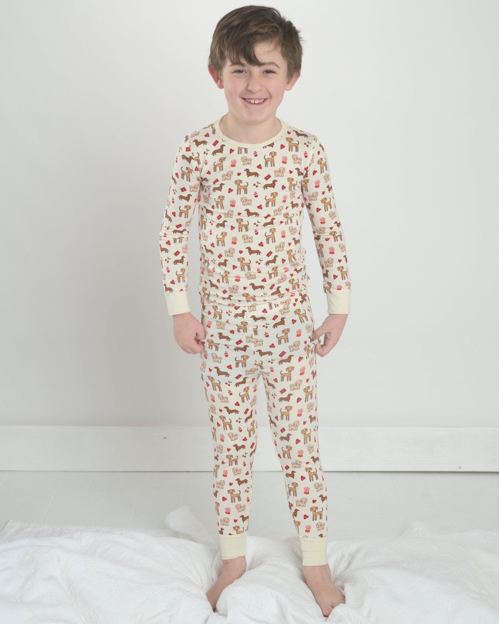 Puppy Print Pajamas