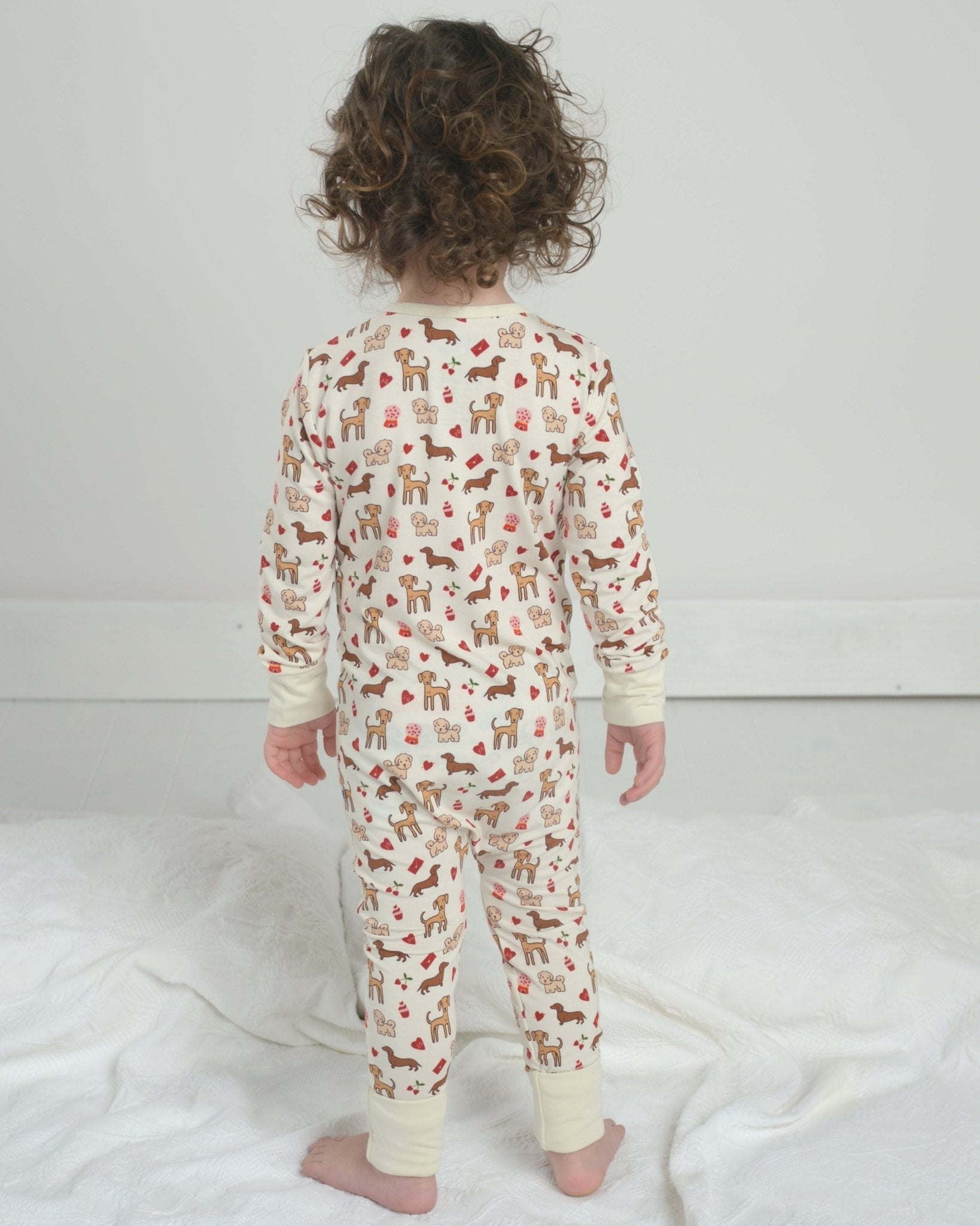 Puppy Love Bamboo Romper