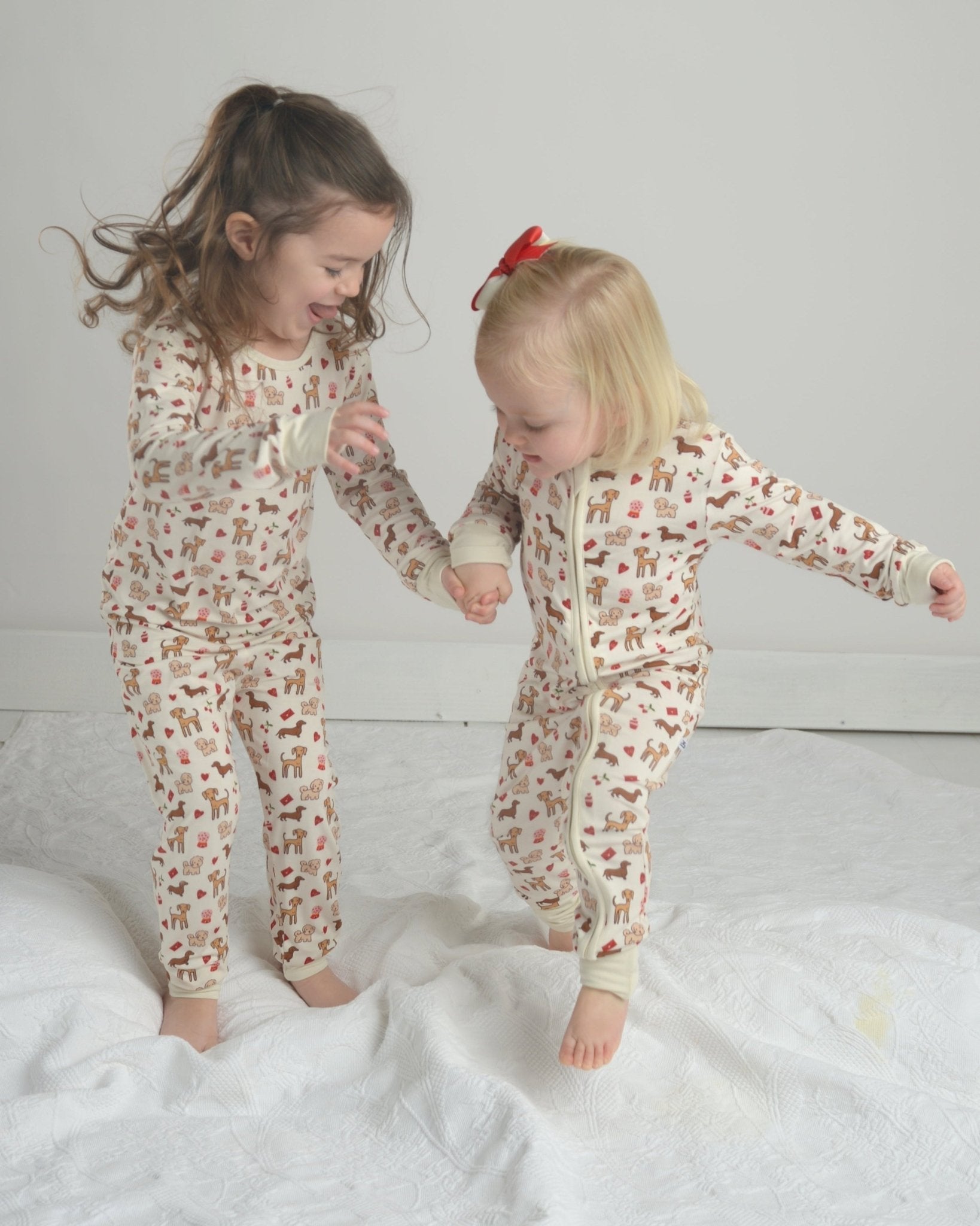 Puppy Love Bamboo Romper