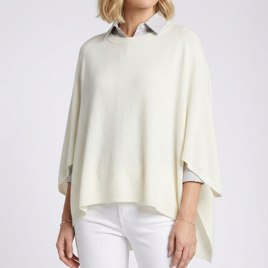 ROUND NECK PONCHO