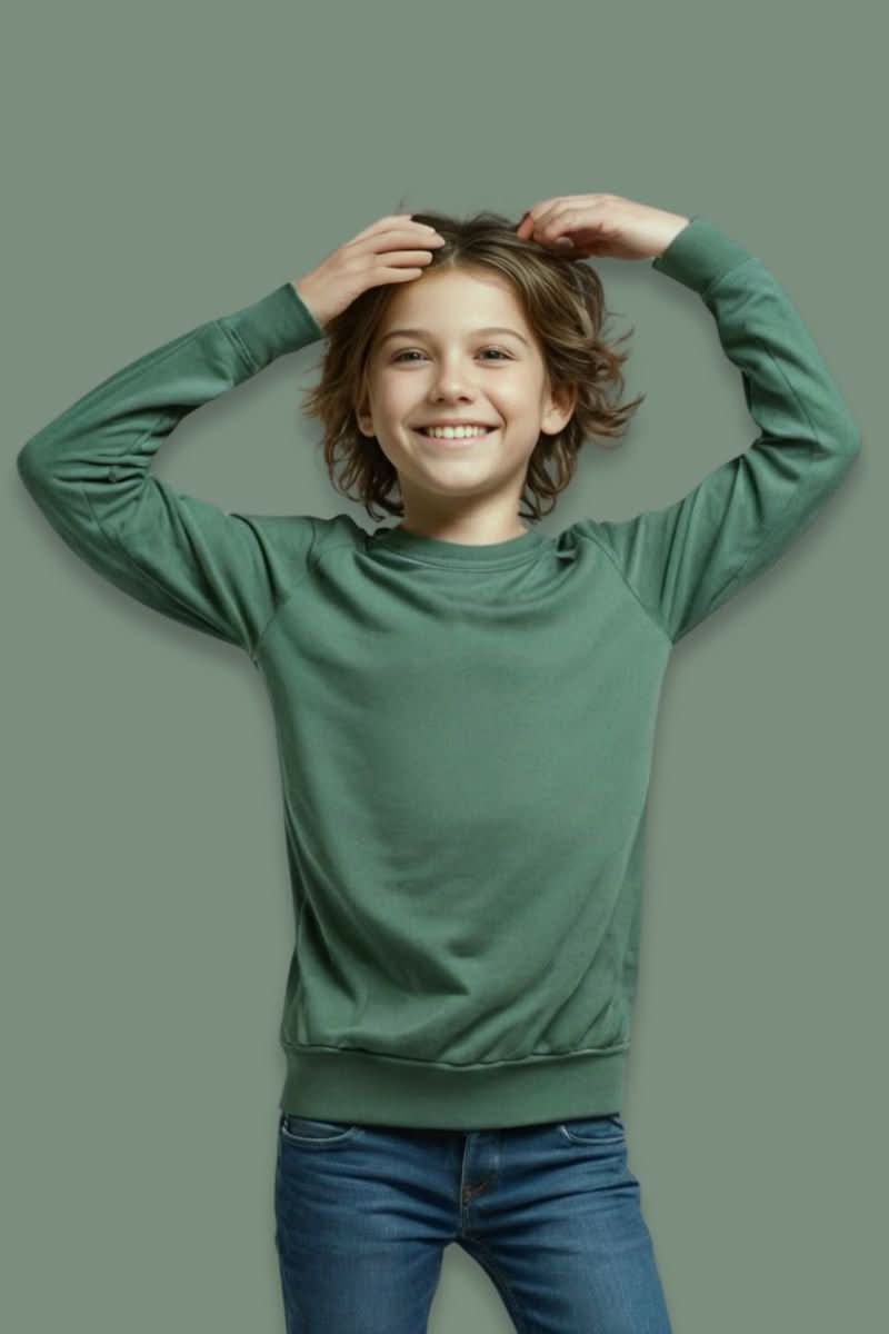 Baby Bamboo Pullover | Terracotta