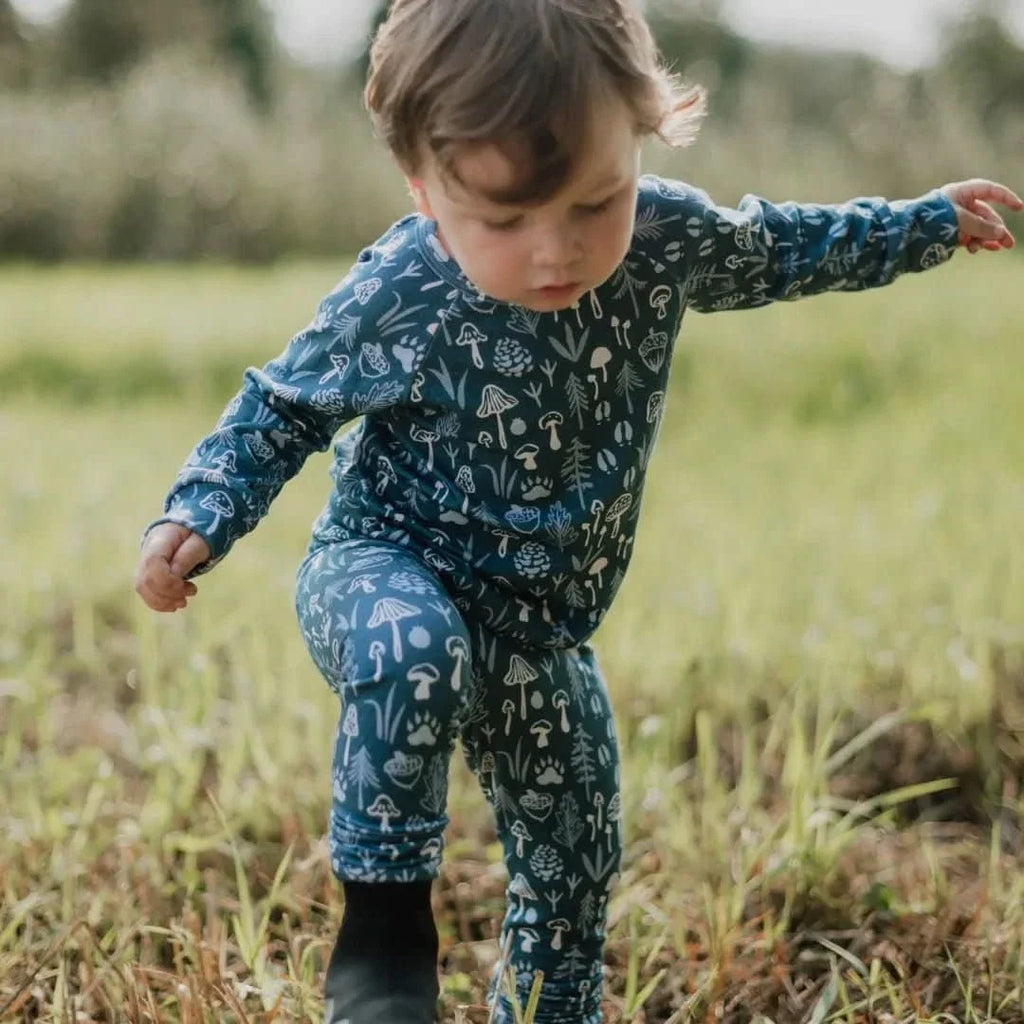Baby/Kids' Bamboo Raglan Pullover | Pastel Blooms