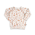 Baby/Kids' Bamboo Raglan Pullover | Pastel Blooms