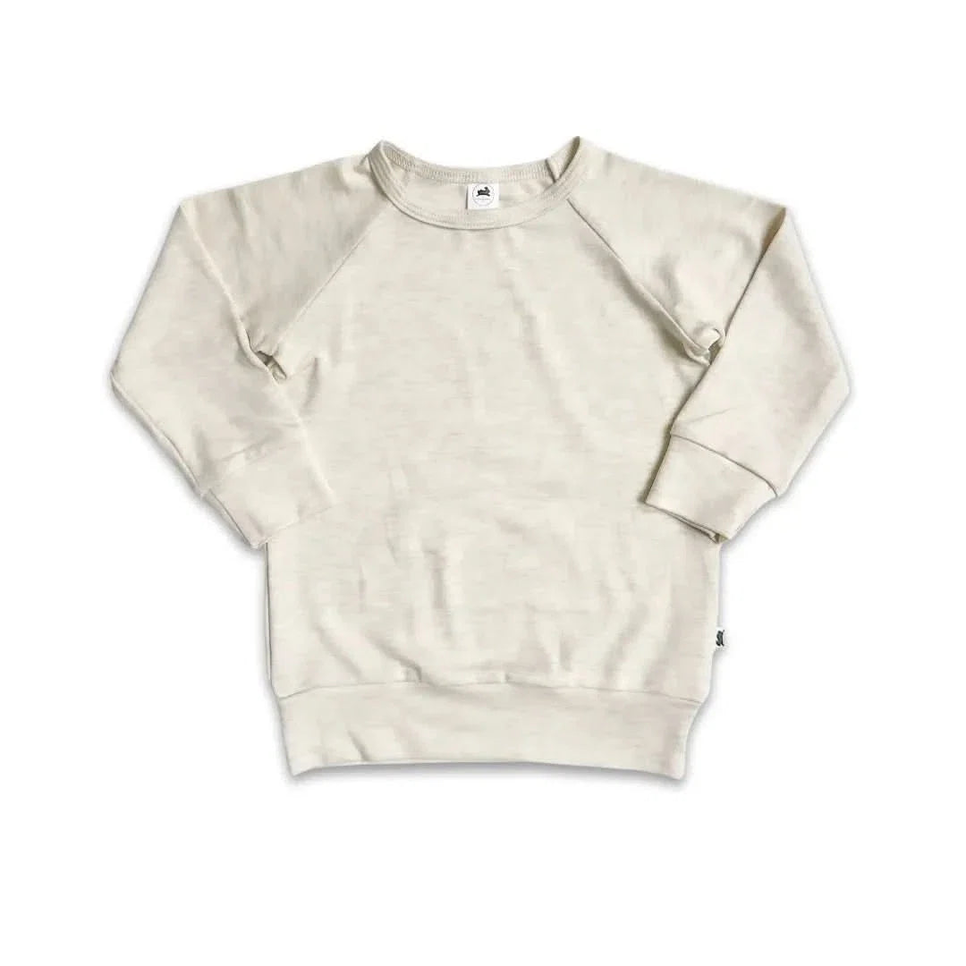 Baby/Kids' Bamboo Raglan Pullover | Ash