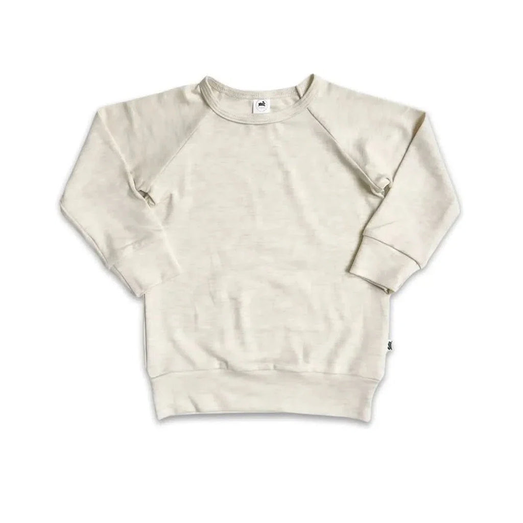 Baby/Kids' Bamboo Raglan Pullover | Charcoal
