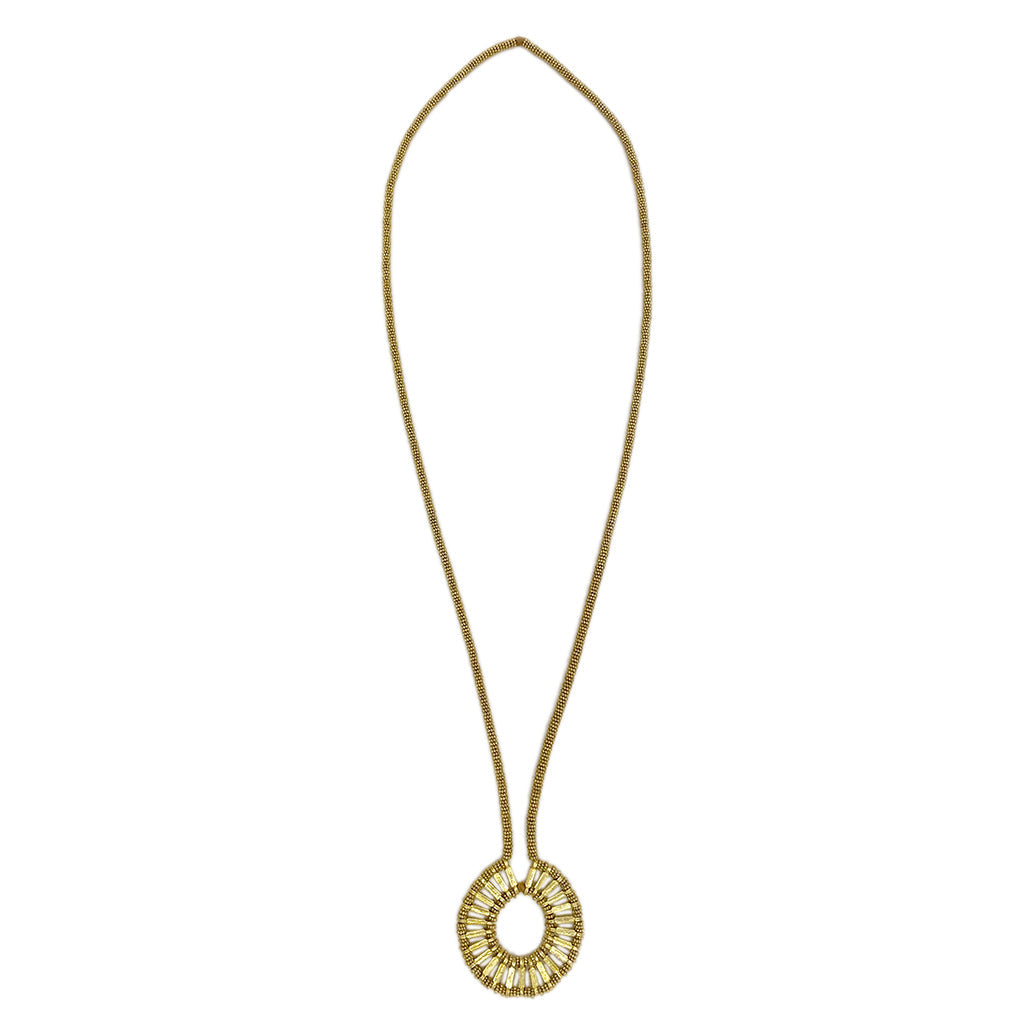 Golden Halo Necklace