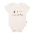 graphic bodysuit | love grandma