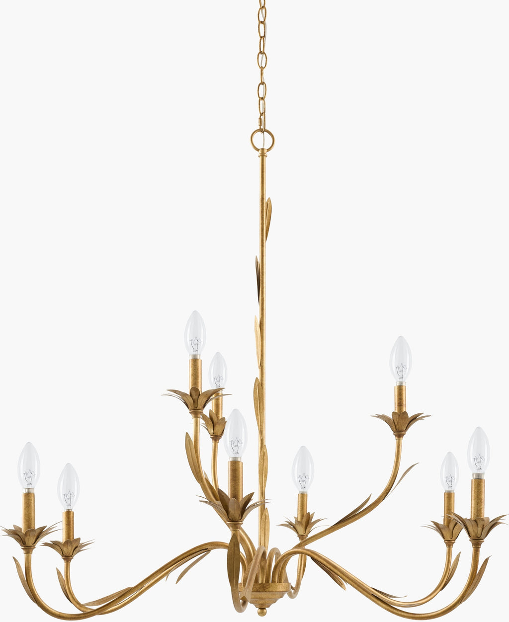 Tan Rustic Chandelier for dining or living rooms