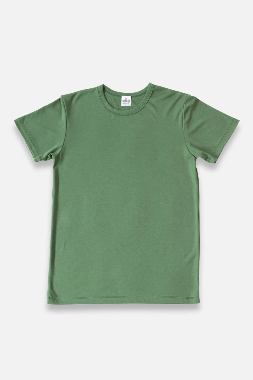 Adult Unisex/Men's Bamboo T-Shirt | Leaf Green