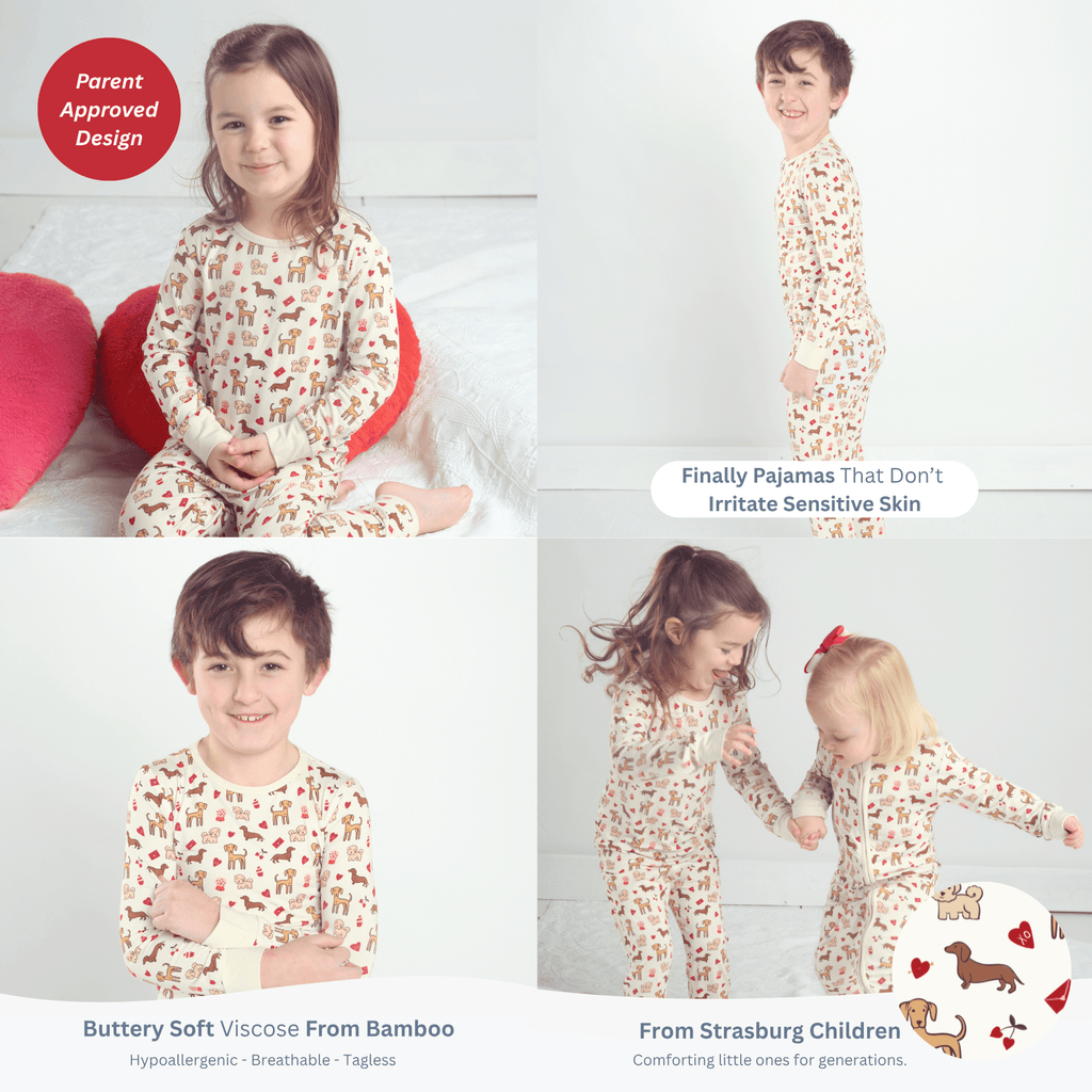 Puppy Print Pajamas