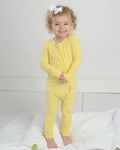 Butter Yellow Bamboo Romper