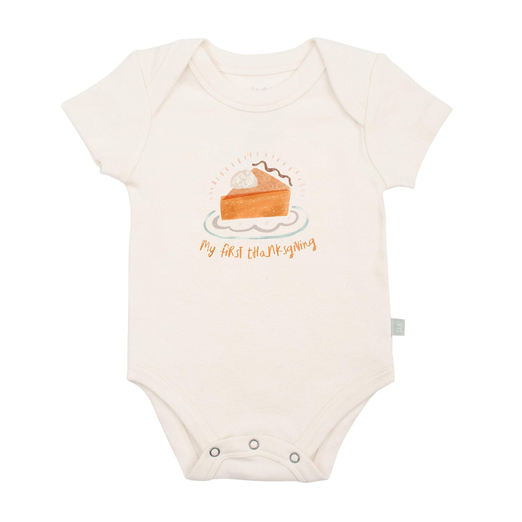 graphic bodysuit | thanksgiving pie
