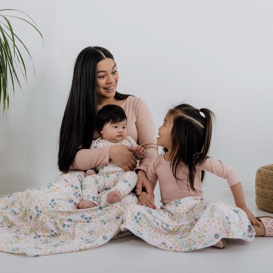 Youth Bamboo Audrey Bodysuit | Rosewood